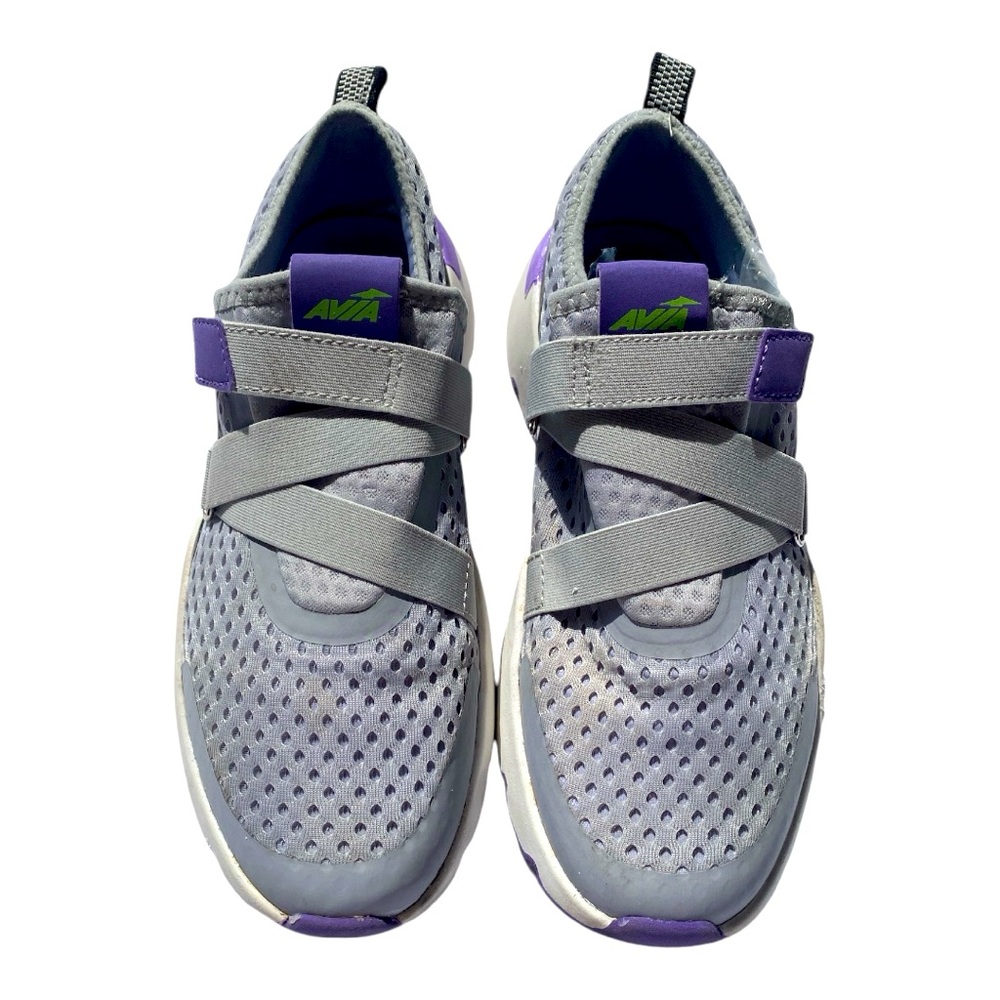Avia Memory Foam Slip On Womens Sneakers. Tightening Strap. Size 8